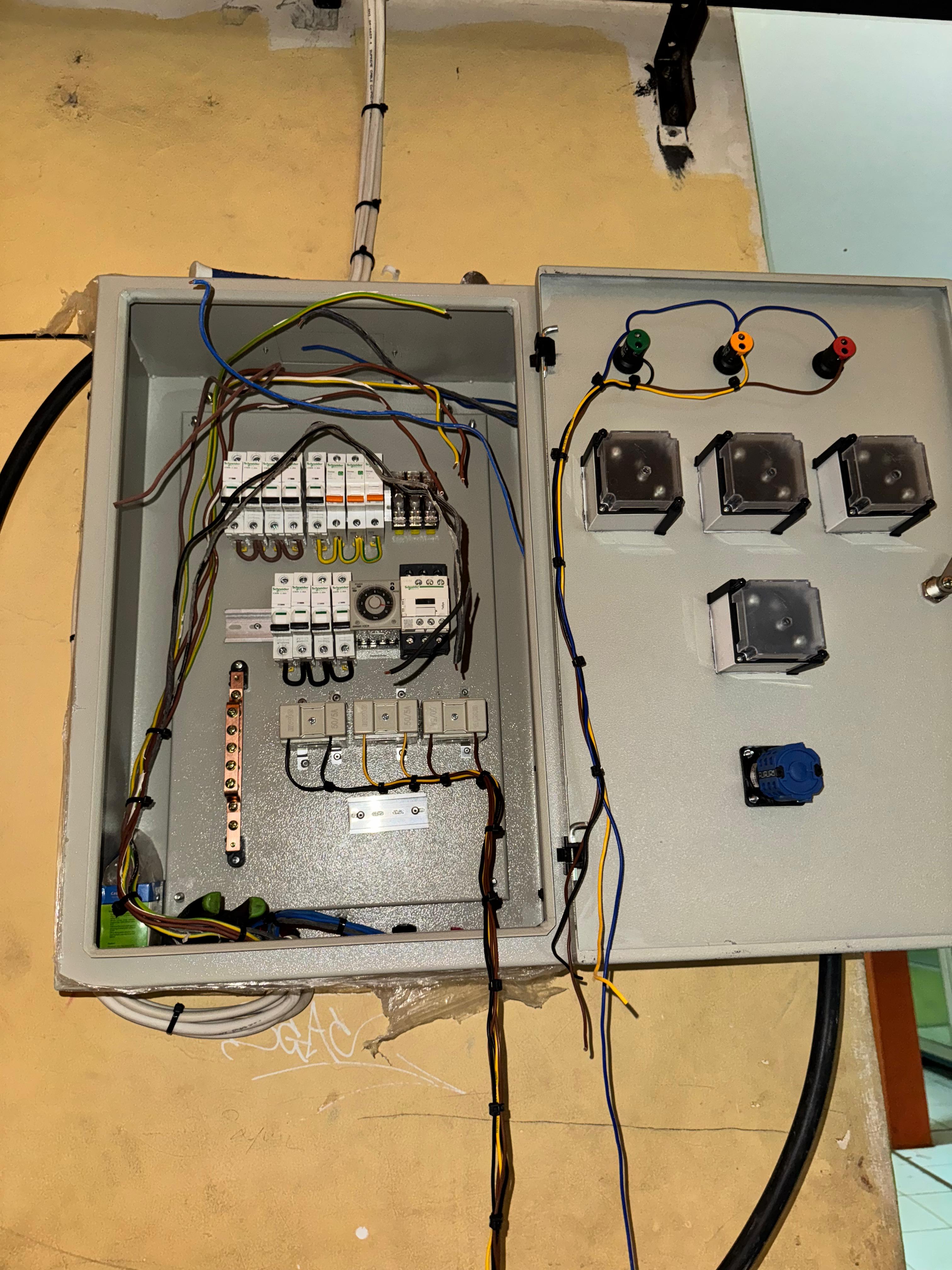 Galeri Pemasangan Instalasi dan Control Panel Listrik