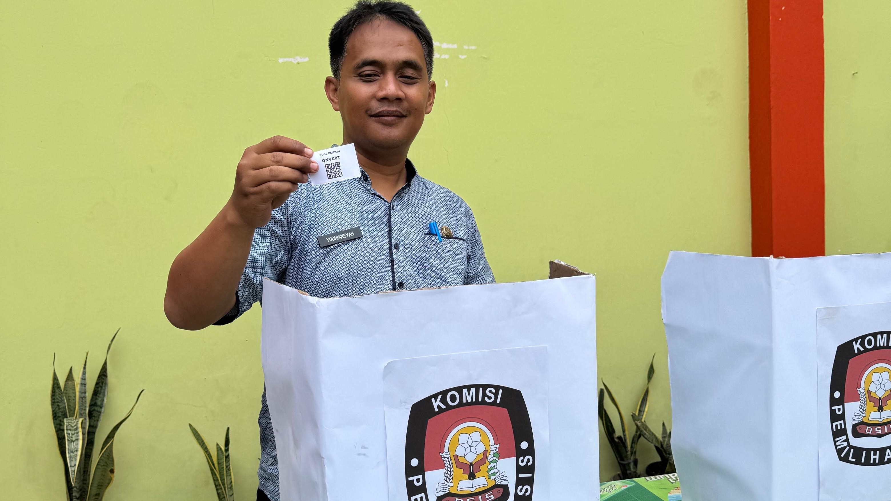 Galeri Aplikasi Pemilihan OSIS Berbasis QR Code
